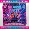 Freaknik Party Flyer Pool Party Flyer Pool Mansion
