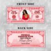 Prom Campaign Money Prom Queen Editable Fake Money - Image 2