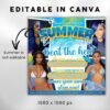 Summer Flyer Summer Hair Flyer Template Hello Summer - Image 3