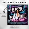 Back to School Party flyer Back 2 School - Image 3