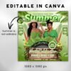 Pool Party Flyer Summer Party Flyer Summer Beach - Image 3