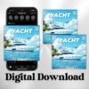 Yacht Party Flyer Summer Party Flyer Summer Beach - Image 2
