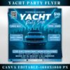 Yacht Party Flyer Summer Party Flyer Summer Beach