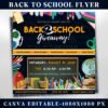 Back To School Flyer Giveaway Flyer Back to