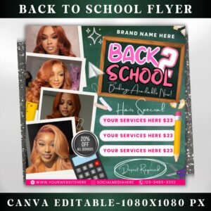 Back To School Flyer Back to school sale