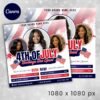 4th ofJuly Booking Flyer Appointent Available Flyer DIY - Image 2