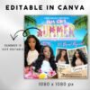 Summer Flyer Summer Lash Flyer Template Hello Summer - Image 3