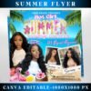 Summer Flyer Summer Lash Flyer Template Hello Summer