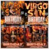 All Zodiac flyer bundle Leo Birthday Flyer All - Image 6
